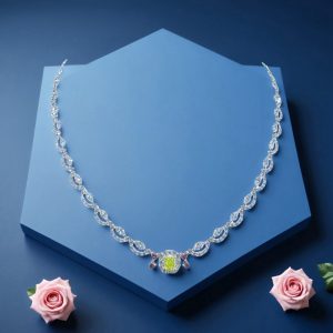 Luciole  High  Jewelry  Necklace　希少なる色彩の永遠の約束